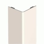 CORNIÈRE MURALE ANTICHOC ADHÉSIVE - PVC BEIGE - 3 M - 57X57 MM DINAC