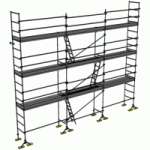 ECHAFAUDAGE DE MAÇON DCM-49 - LOT DE 80 M2