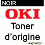 OKI - 44318608 - TONER NOIR - PRODUIT D'ORIGINE - 11 000 PAGES