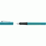 STYLO PLUME GRIP 2010 M TURQUOISE-VERT CLAIR