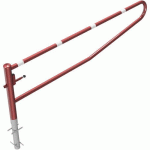BARRIÈRE-PORTE À BÉTONNER POUR CADENAS - 3000 MM - SCHAKE