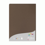 ETUI DE 25 FEUILLES POLLEN 210X297MM 210G/M2 - MARRON TAUPÉ - LOT DE 2