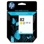 HP CARTOUCHE JET D'ENCRE JAUNE C4913A NO 82
