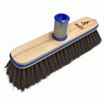 LOT DE 3 - BALAI HARMONY, BOIS, MÉLANGE DE POILS
