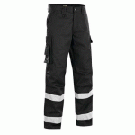 PANTALON DE TRAVAIL TRANSPORT NOIR TAILLE 44L - BLAKLADER