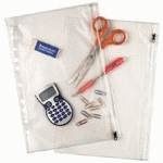 POCHETTES TRANSPARENTES PERFORÉES FOURRE-TOUT OXFORD A4 - PVC 20/100E - SACHET DE 10