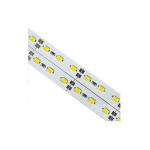 TRADE SHOP TRAESIO - BARRETTE RIGIDE 1 MÈTRE BARRETTE LED 5630 7020 5050 13W 72 LED CHAUD FROID -BLANC CHAUD-SMD 5630 - BLANC CHAUD