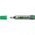 BIC MARQUEUR PERMANENT POINTE BISEAU CORPS MÉTAL GRANDE CONTENANCE ENCRE VERTE ONYX MARKER 1591