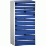 BOTT 1 ARMOIRE À TIROIRS SL-8616-11.2 AVEC 11 TIROIRS POUR CHARGE LOURDE_BOTT