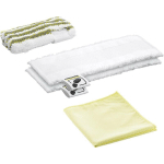 KÄRCHER HOME & GARDEN 2.863-266.0 2.863-266.0 SET DE CHIFFONS EN MICROFIBRE POUR LA SALLE DE BAIN 1 SET BLANC, JAUNE