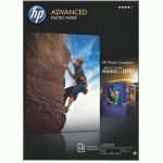 PAPIER PHOTO GLACÉ HP ADVANCED A4 250 G - 25 FEUILLES