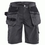 SHORT ARTISAN ÉTÉ GRIS FONCÉ/NOIR TAILLE 42 - BLAKLADER