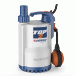 POMPE DE RELEVAGE PEDROLLO TOP 4 EAU DE PLUIE AVEC FLOTTEUR MONO 10.8 M3/H 0.75 KW