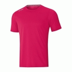 T-SHIRT RUNNING MANCHES COURTES ENFANT - JAKO - RUN 20 ROSE