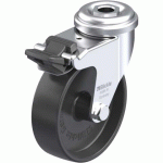 BLICKLE - ROULETTE PIVOTANTE À FREIN Ø 75MM BANDAGE POLYAMIDE PA 6.6 75KG - LRA-POA 75G-FI