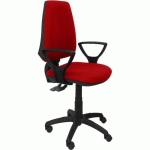 CHAISE ELCHE S BRAS FIXE - ROUE NYLON - ROUGE - PIQUERAS Y CRESPO