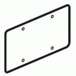 COUVERCLE UNIVERSEL RECTANGULAIRE LEGRAND