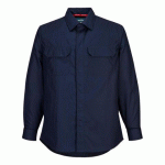 PORTWEST FR69 CHEMISE BIZFLAME PLUS MARINE - TAILLE XS