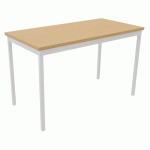 TABLE DE RÉUNION TREFF 120 X 60 HÊTRE / BLANC