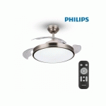 ATLAS 28+35W NICKEL- 40855500 LED CEILING FAN - PHILIPS