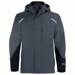 VESTE DE PLUIE POUR HOMME SUXXEED CRAFT 3 EN 1 ANTHRACITE - TAILLE 2XL UVEX