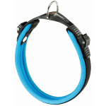 FERPLAST - ERGOFLUO C COLLIER POUR CHIENS AVEC REMBOURRAGE SOUPLE ET SYSTÈME DE FERMETURE AVEC MICRO-RÉGULATION. VARIANTE C15/42 - MESURES: A: 34-42