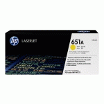 HP 651A TONER LASERJET JAUNE AUTHENTIQUE - TONER AUTHENTIQUE