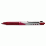 STYLO ROLLER PILOT POINTE METAL RETRACTABLE 0,7 MM ENCRE LIQUIDE ROUGE V-BALL RT 07