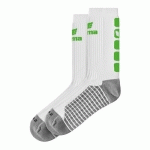 CHAUSSETTES - ERIMA - CLASSIC 5-C BLANC/GREEN