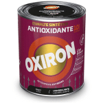 ÉMAIL SYNTHÉTIQUE MÉTALLIQUE ANTIOXYDANT OXIRON LISSE NOIR BRILLANT 250ML TITAN 5809080