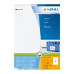 HERMA ETIQUETTE BLANCHE PREMIUM - HERMA - 210 X 297 MM - POCHETTE DE 200 ÉTIQUETTES