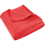 LINNEA - COUVERTURE POLAIRE ISBA TRAITÉ NON-FEU 220X240 CM - ROUGE FRAISE