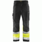 PANTALON SOFTSHELL HAUTE-VISIBILITÉ TAILLE 60C - BLAKLADER