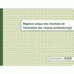 REGISTRE DES RÉSULTATS DE L'ÉVALUATION DES RISQUES PROF. - EXACOMPTA