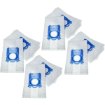 20X SACS COMPATIBLE AVEC ELECTROLUX ULTRAONE Z8800 - Z8899, Z90, ZG8800 ASPIRATEUR - MICROFIBRES NON TISSÉES, 28,8CM X 17,1CM, BLANC - VHBW