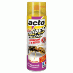 AÉROSOL SPÉCIAL GUÊPES - FRELONS PORTÉE 6M - 500ML - ACTO INSECTICIDES - GUEP.1