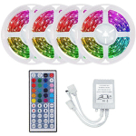 TLILY - BANDE LUMINEUSE LED FLEXIBLE 20M RVB 3528 1200LEDS AVEC TÉLÉCOMMANDE À 44 TOUCHES POUR CHAMBRE TOUSSAINT NOËL