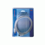 CÂBLE COAXIAL IEC - MÂLE/FEMELLE - 2 MÈTRES EVICOM