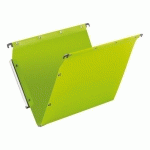 LOT DE 10 - DOSSIER SUSPENDU POUR ARMOIRES POLYPROPYLÈNE OPAQUE ULTIMATE ELBA FOND 15 MM VERT