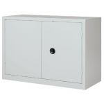 ARMOIRE MONOBLOC TANKER H. 100 X L. 120 CM GRIS PORTES GRIS