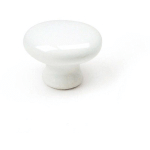 BOUTON EN PORCELAINE BLANCHE, DIMENSIONS: 31X31X23MM, Ø: 30MM - TALLA