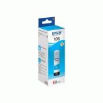 EPSON 106 BOUTEILLE D’ENCRE CYAN ECOTANK -  AUTHENTIQUE