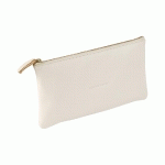FLYING SPIRIT TROUSSE EN CUIR PLATE 22X11CM - BLANC - LOT DE 8