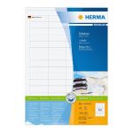 HERMA ETIQUETTE BLANCHE PREMIUM - HERMA - 48,3 X 16,9 MM - POCHETTE DE 12800 ÉTIQUETTES