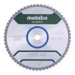 METABO - HOJA DE SIERRA STEEL CUT - CLASSIC, 355X25,4 Z72 DPFA/DPFA 4° (628669000)