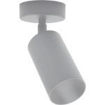 FORM S PLAFONNIER, 1X GU10, MAX 33W, MÉTAL, BLANC MAT, D.6CM 6 BLANC - RAL 9016 - BLANC - RAL 9016 - LUMICOM