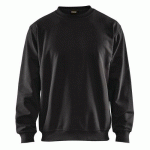 SWEAT COL ROND NOIR TAILLE XXL - BLAKLADER