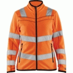 VESTE MICROPOLAIRE HAUTE VISIBILITÉ FEMME TAILLE XS - BLAKLADER