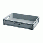 BAC DE MANUTENTION GERBABLE - 37L - CHARGE MAXI 30KG FOND RENFORCÉ 400X600X230 VISO