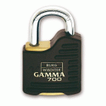 BOÎTE DE 3 CADENAS À CYLINDRE 700 GAMMA - LAITON - 2 CLÉS BURG WACHTER
